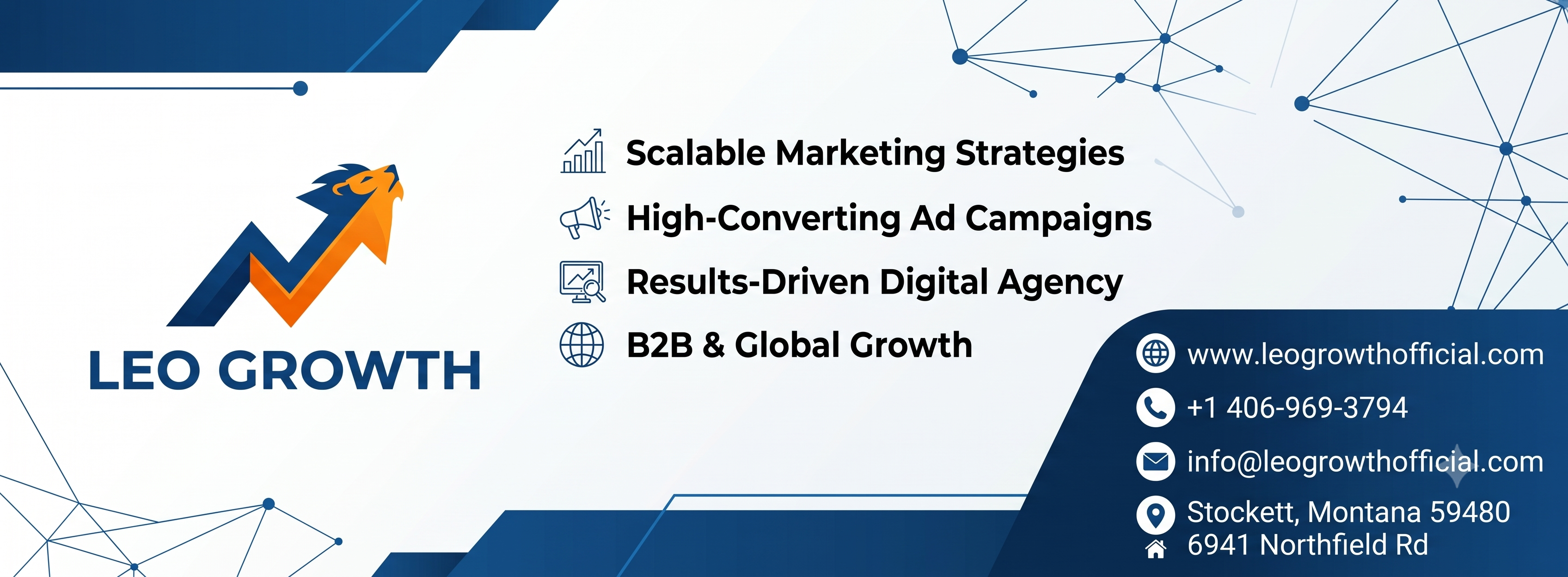 Leo Growth Official — Scalable Marketing Strategies, High-Converting Ad Campaigns, Results-Driven Digital Agency, B2B & Global Growth